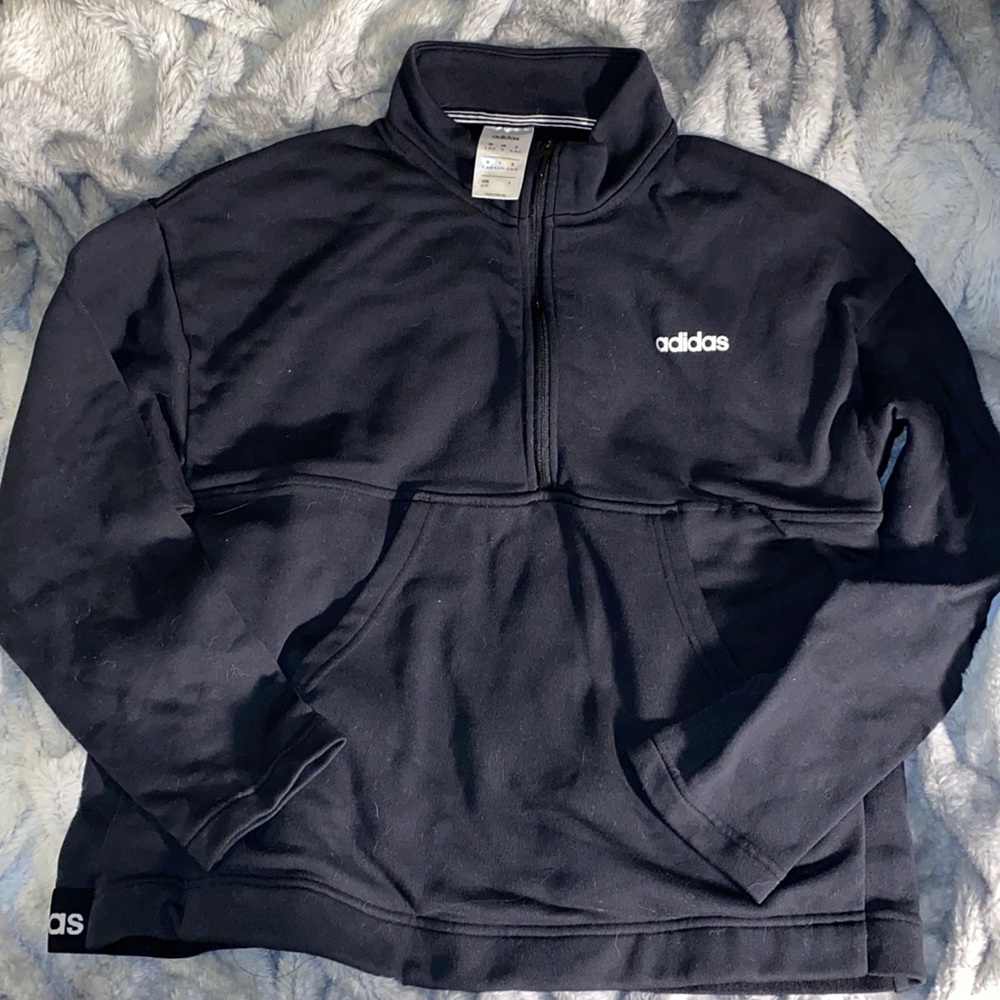 Adidas 3/4 zip sweatshirt XL